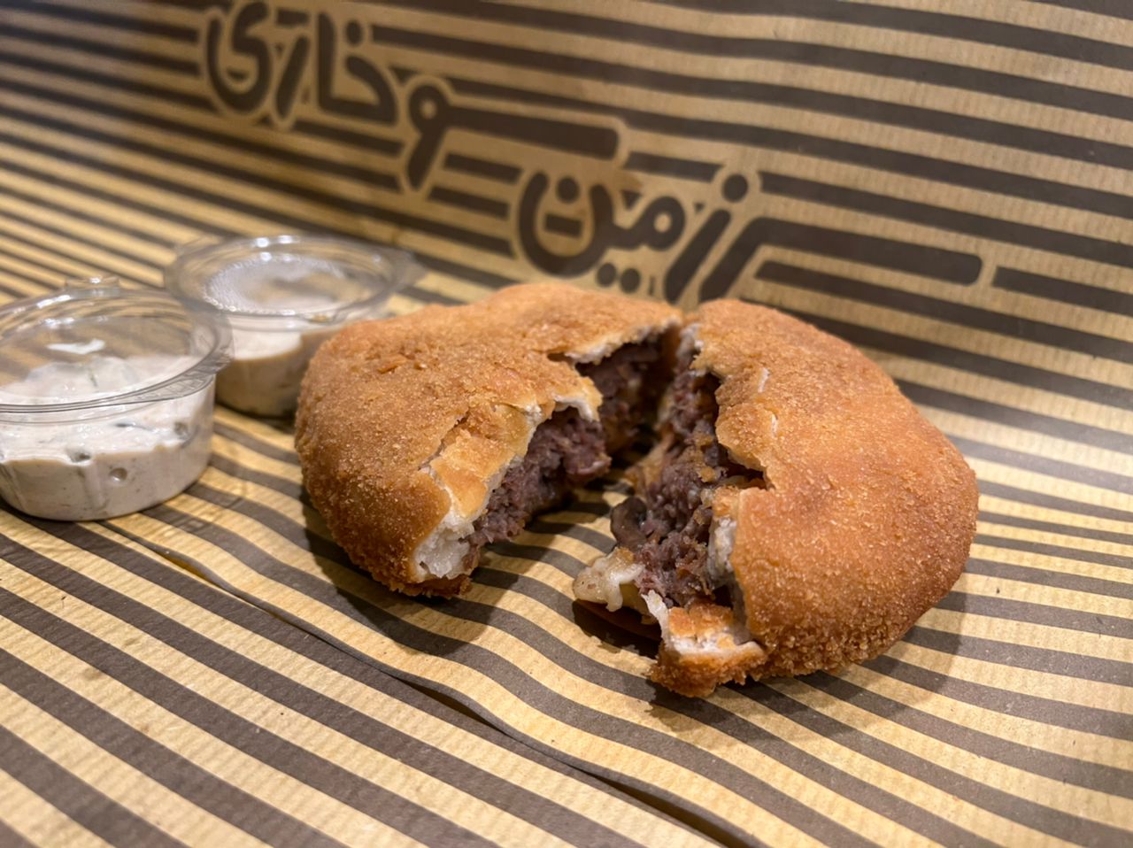 کریسپی برگر اسپایسی