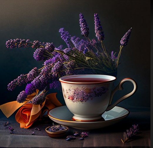 چای لاوندر