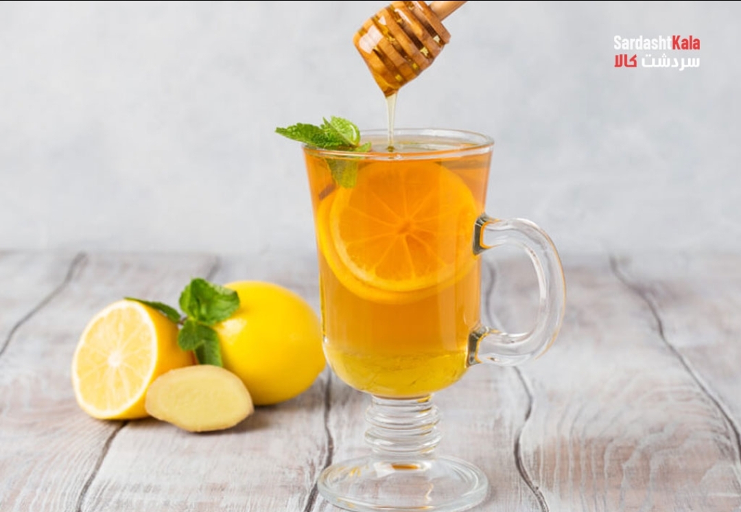 چای لیمو عسل