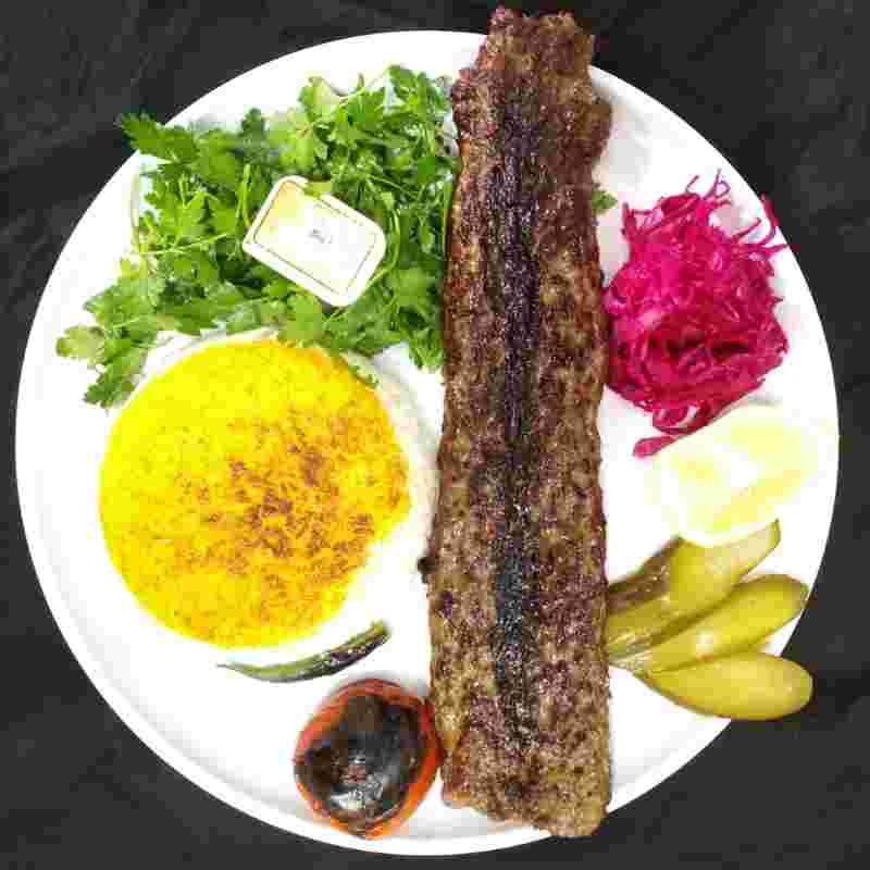 چلو سلطانی گوشت