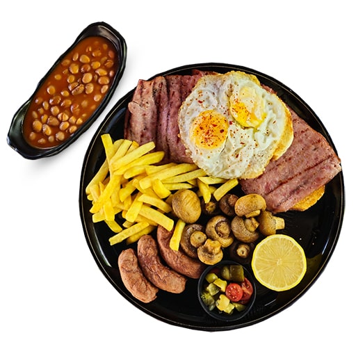 صبحانه انگلیسی کربو